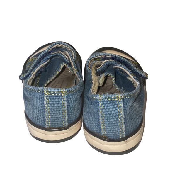Keen Canvas Blue Strap Sneakers Size 5 - Picture 5 of 11
